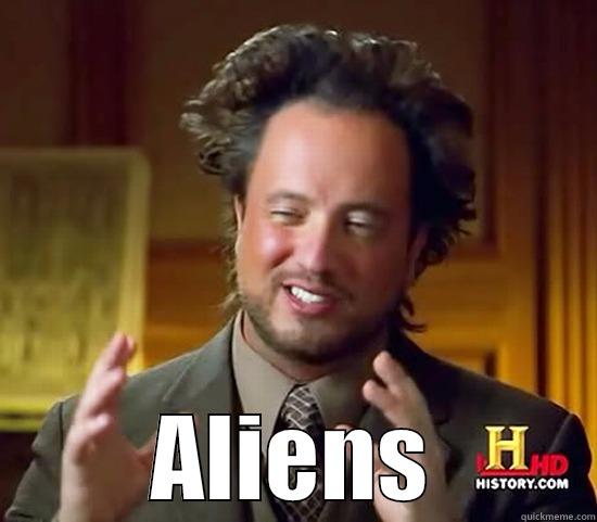 Aliens history channel meme